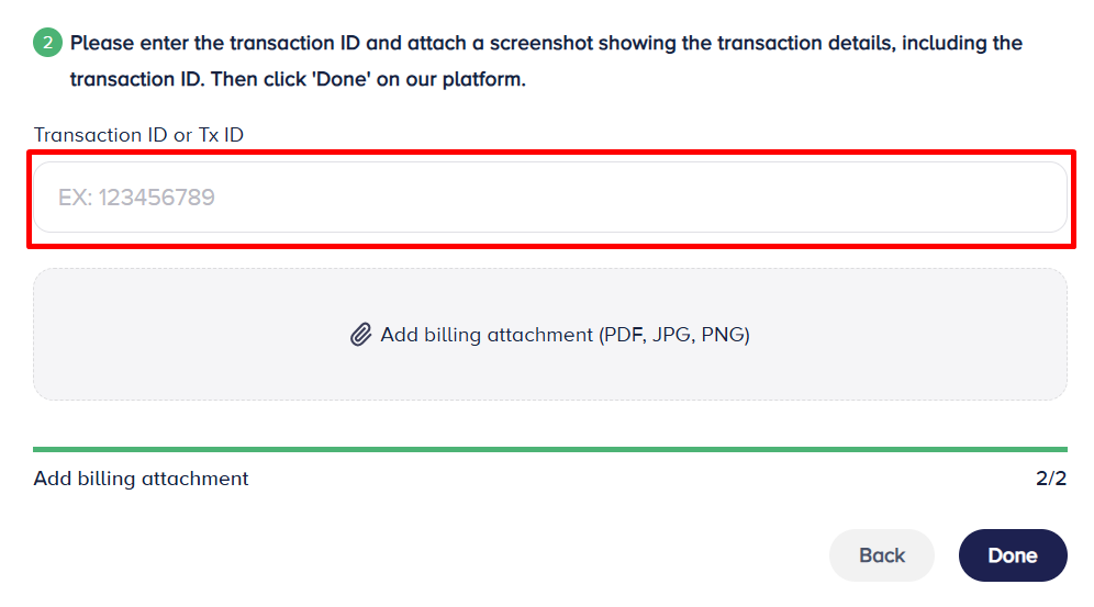 Add fund via Payoneer