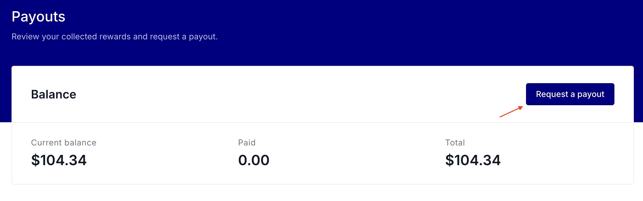 Affiliate program step 3
